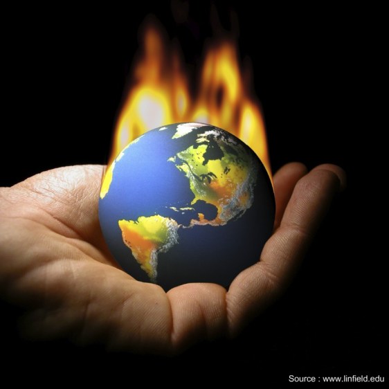 climate-change earth on fire